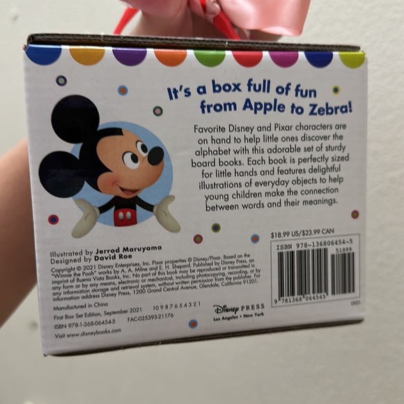 Disney Baby Alphabooks - Picture 4 of 4